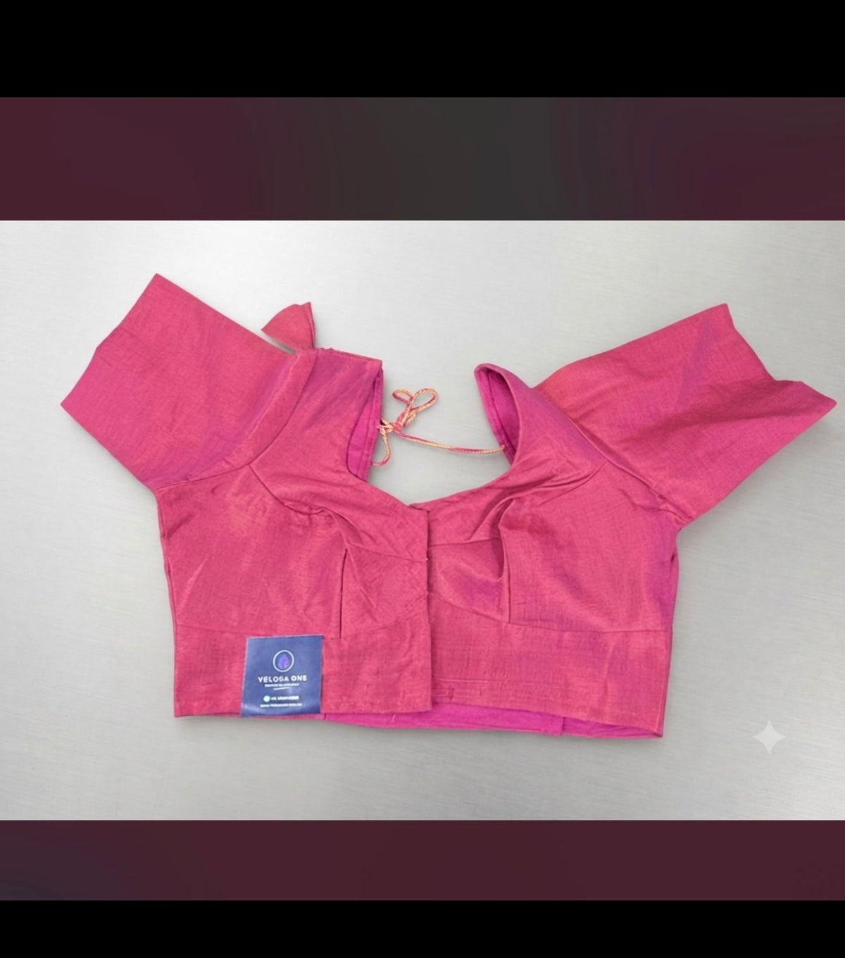 Plain Silk Cotton (Pink) - VRB011