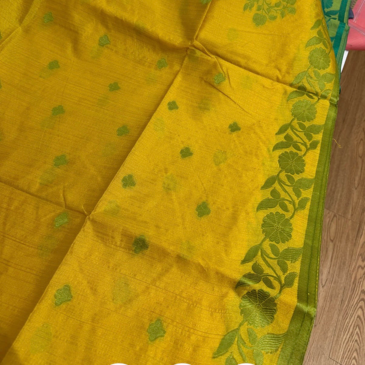 Semi Tussar (Mustard) - V1S047