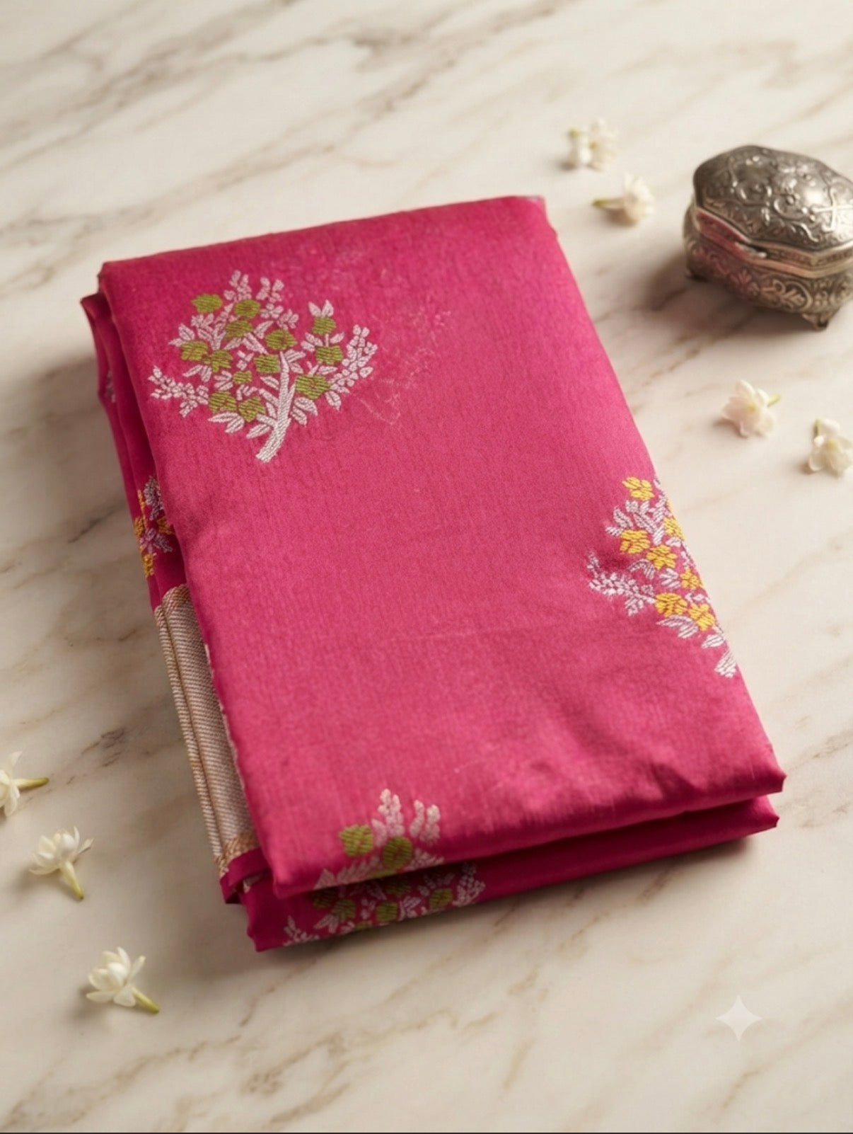 Pink Semi Dupion - V1S055