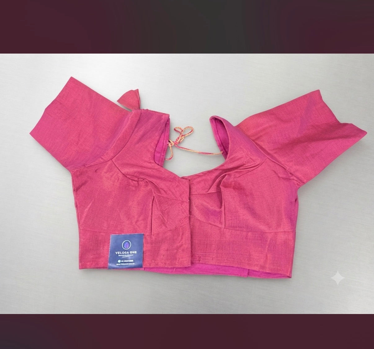 Plain Silk Cotton (Pink) - VRB016