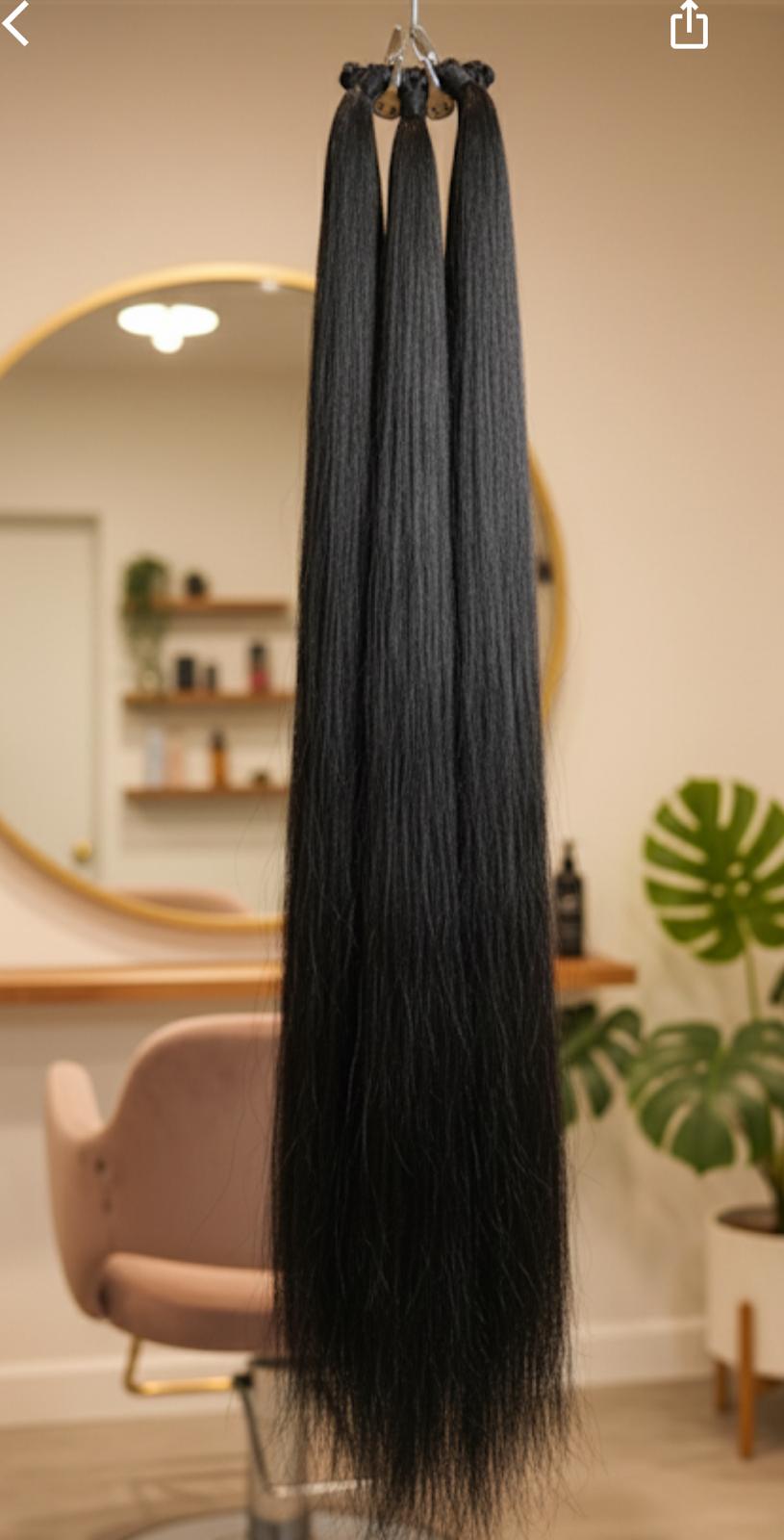 False Hair Wavy (60cms)