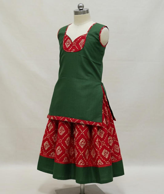 Girls Pavadai Sattai (8 to 9 years)