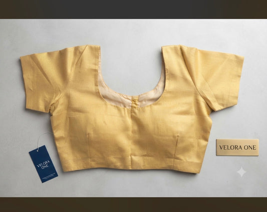 Plain Silk Cotton (Gold) - VRB019