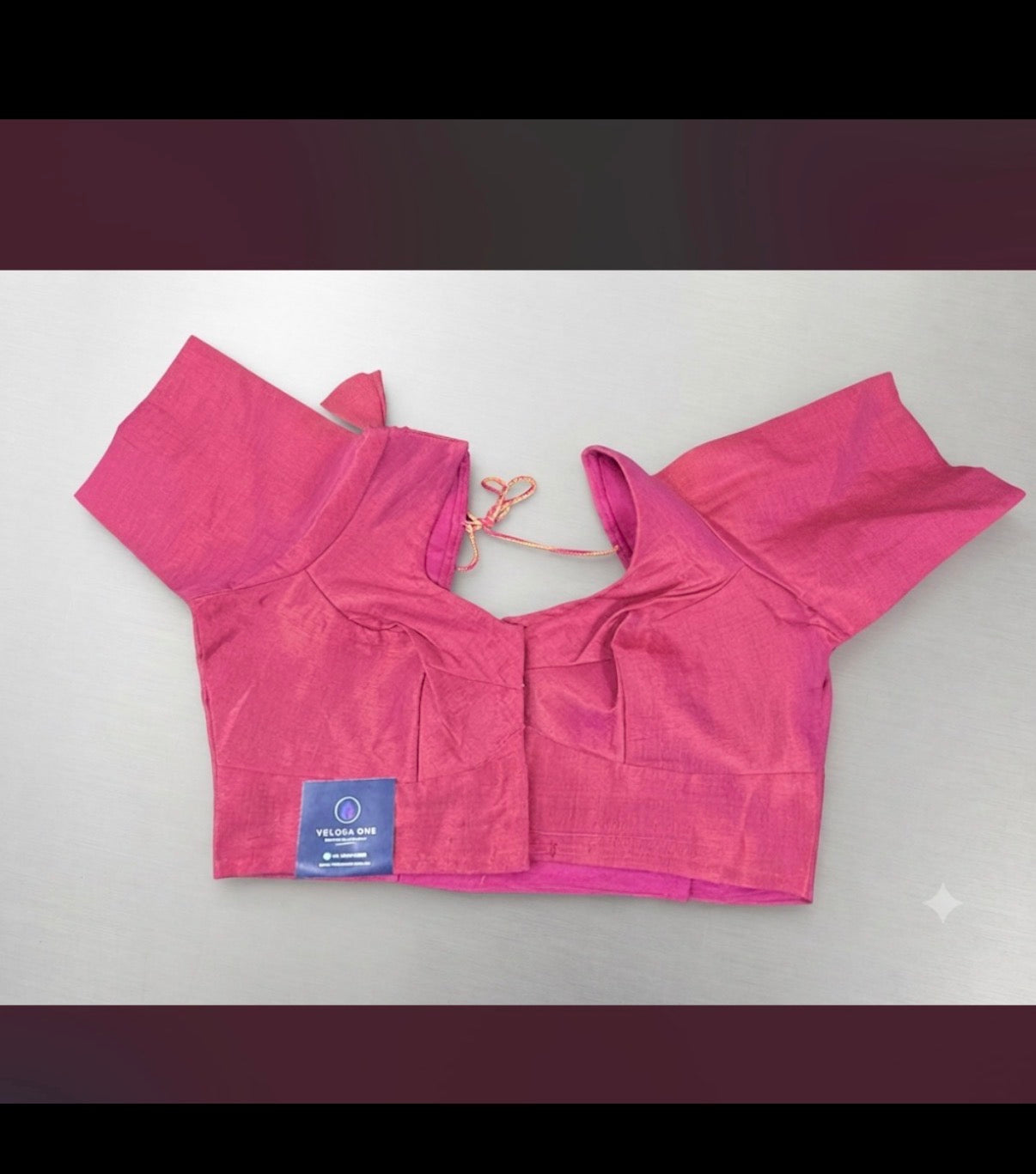 Plain Silk Cotton (Pink) - VRB016