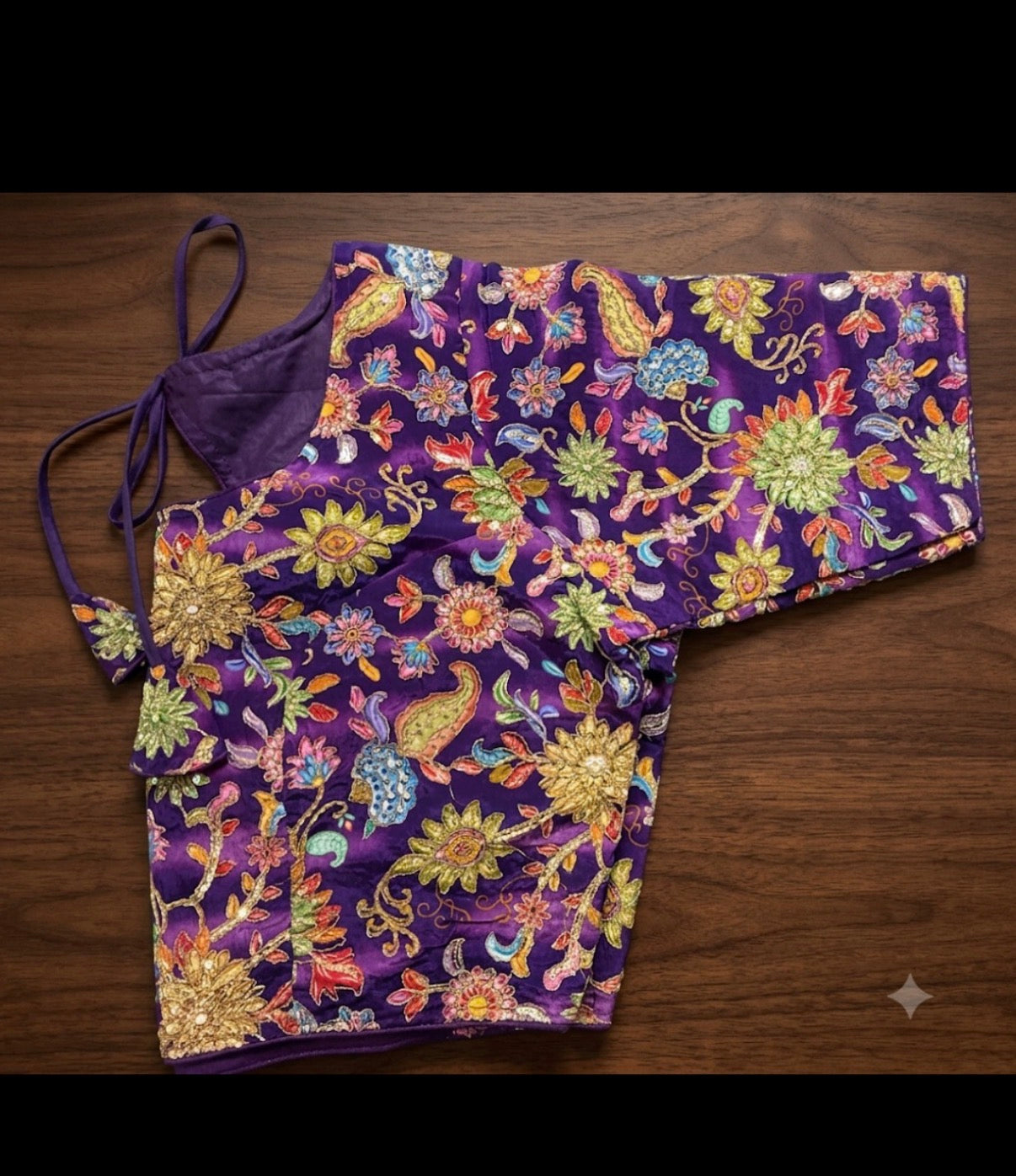 Designer Blouse (Purple)