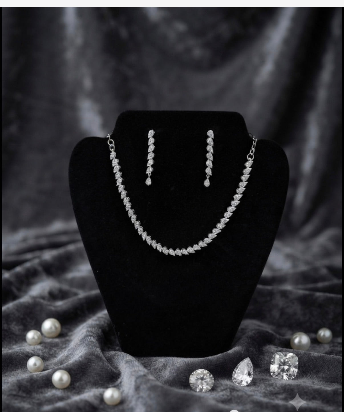 White Stone Premium Necklace