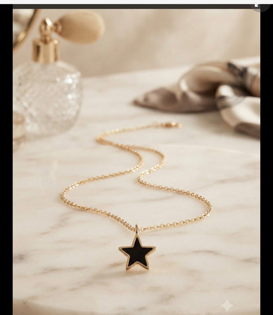 Simple Chain with Star Pendant