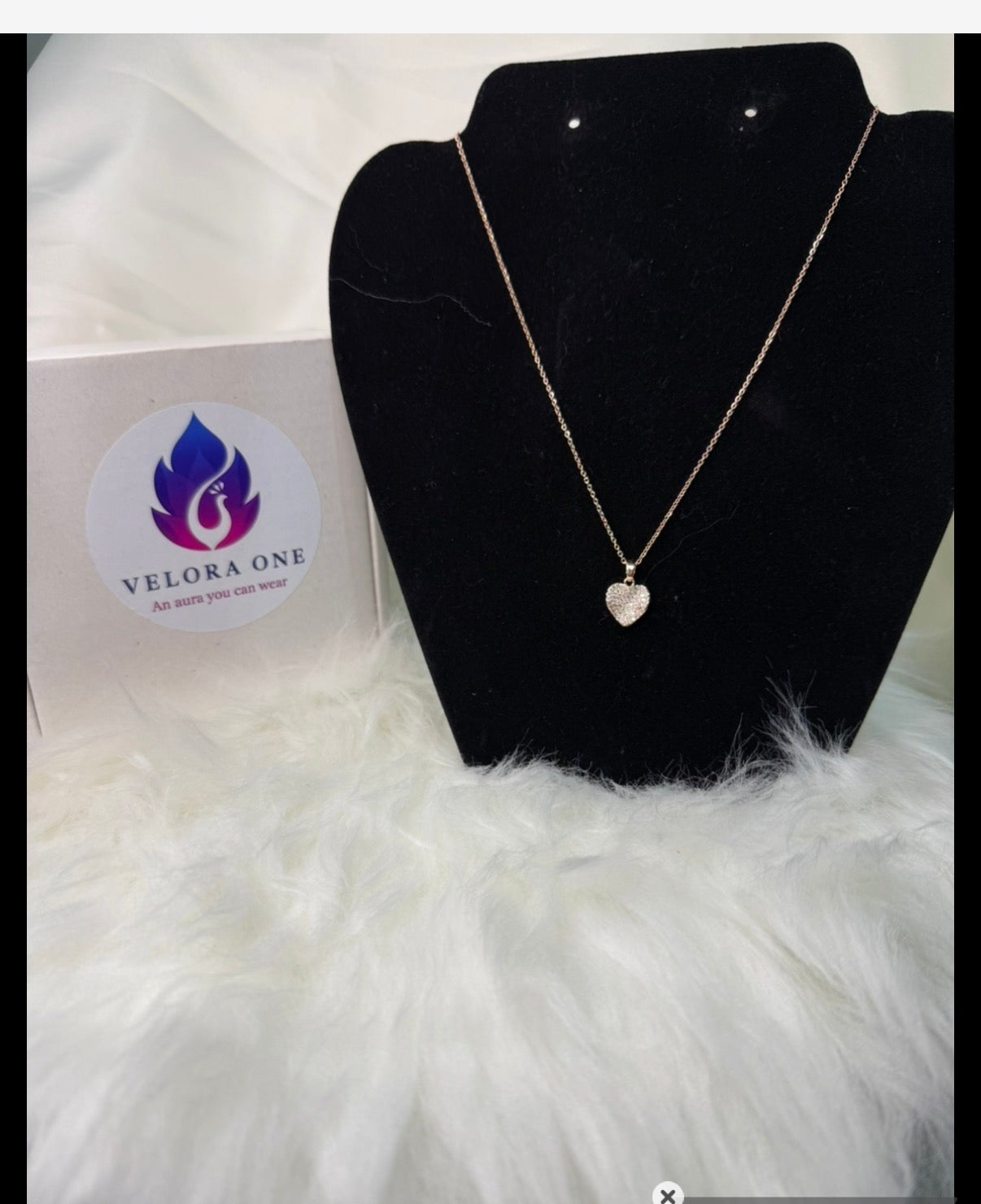 Simple Chain with Heart Pendant