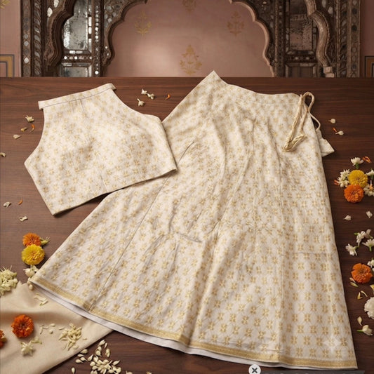 Ivory Royale Lehenga Set - V1G001