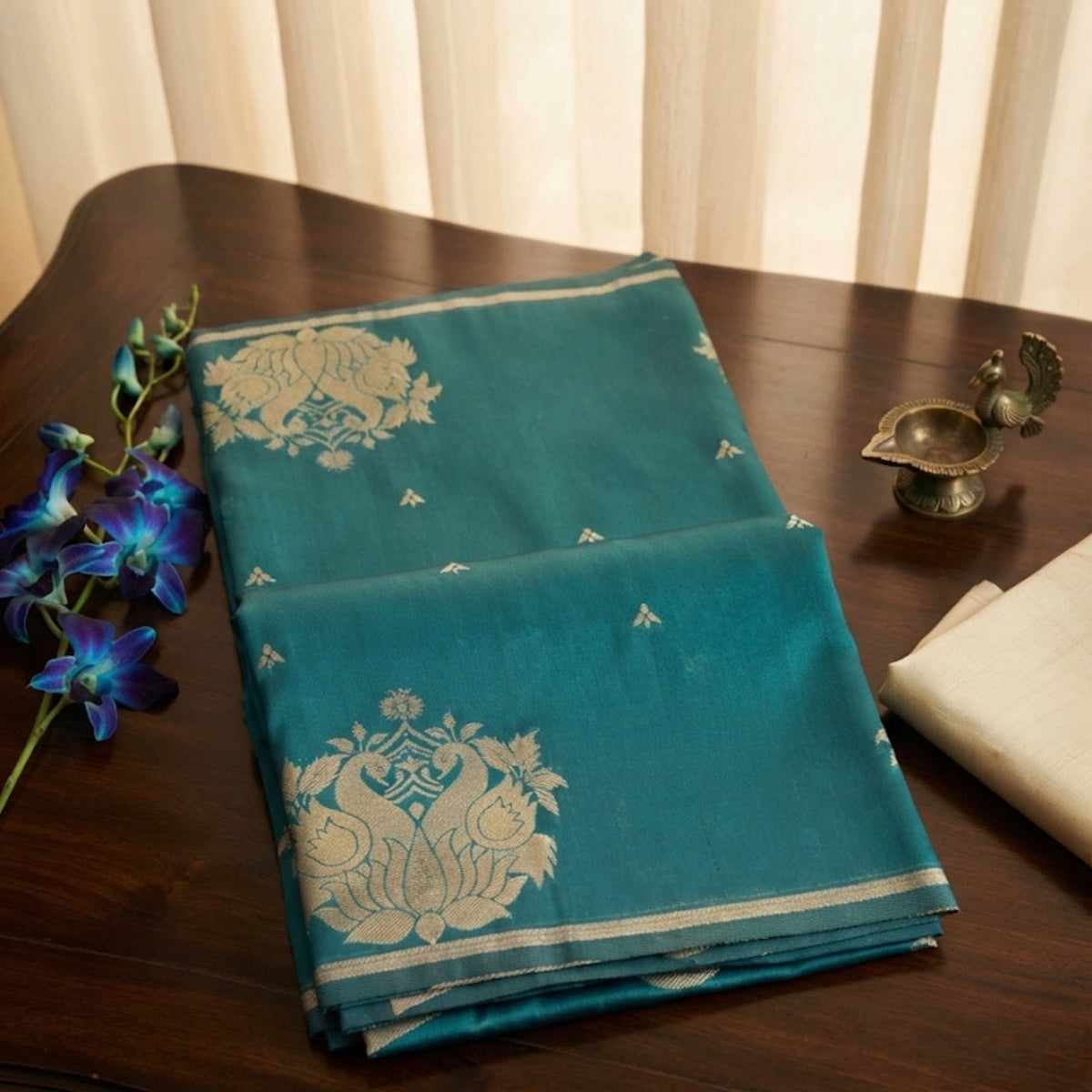 Green Semi Silk - V1S087