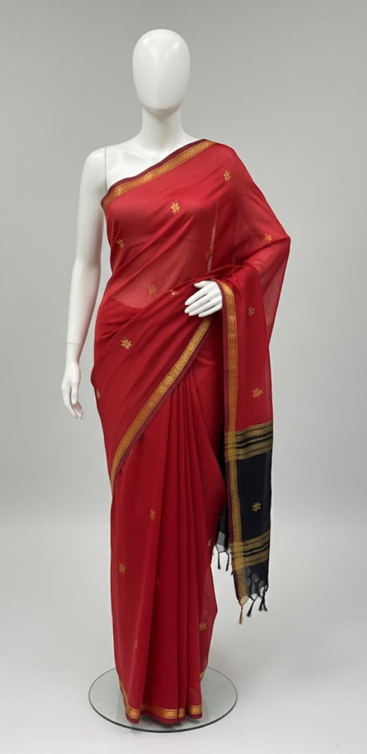 Maheswari Cotton (Red)
