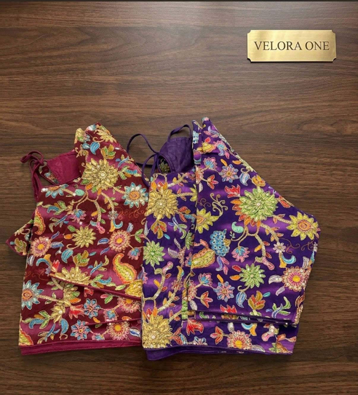 Designer Blouse (Purple)