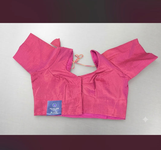 Plain Silk Cotton (Pink) - VRB016