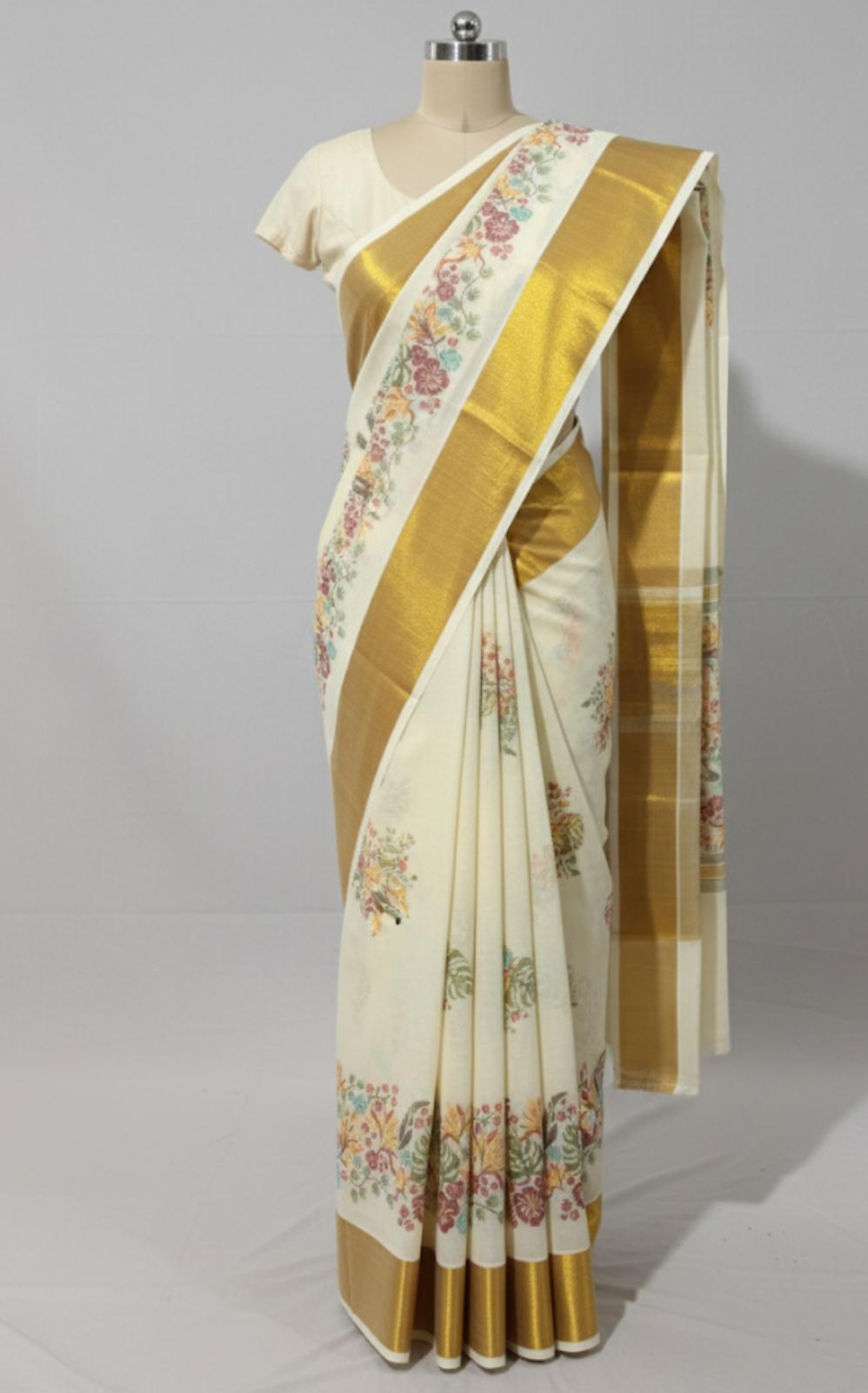 Premium Onam Saree