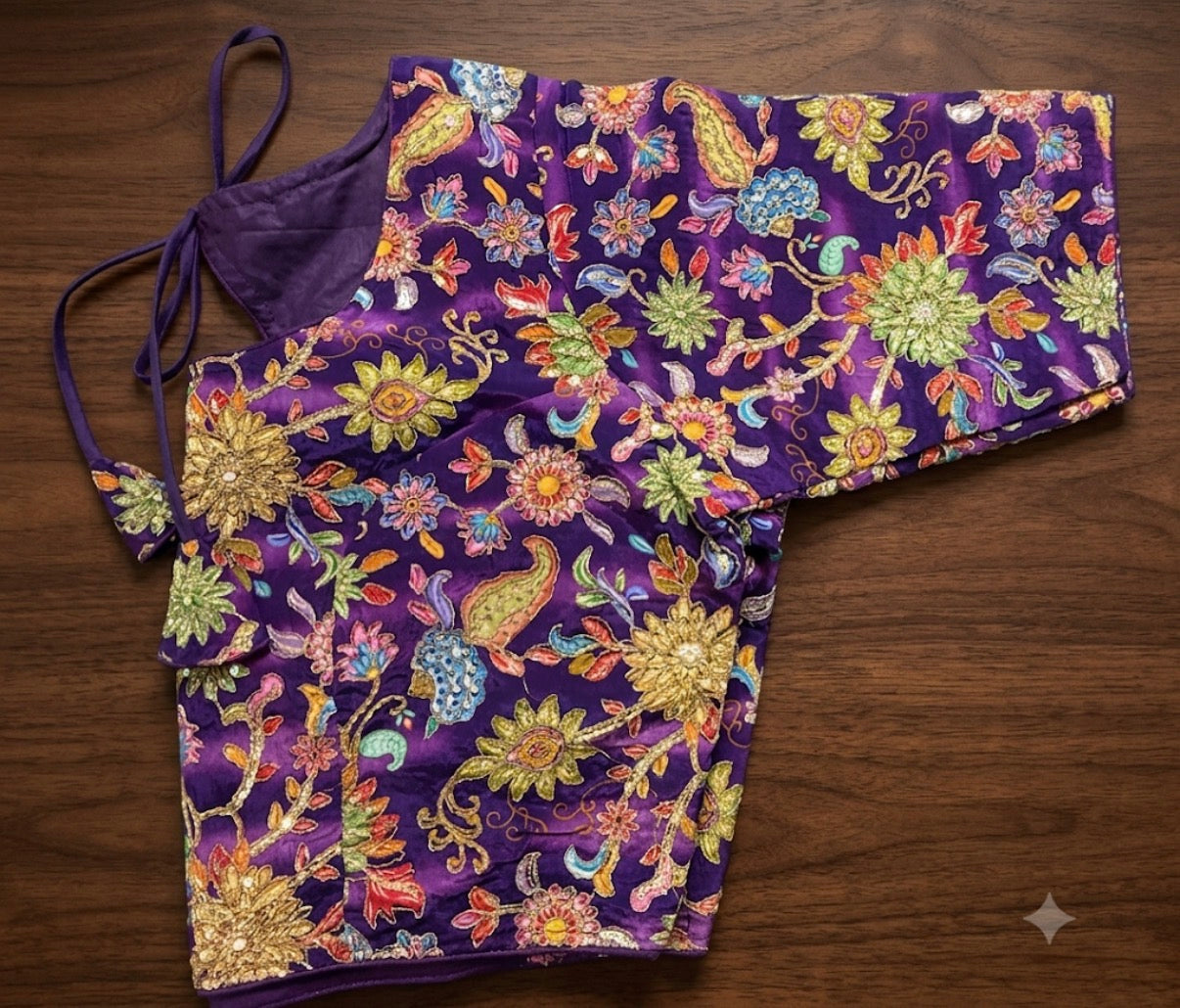 Designer Blouse (Purple)
